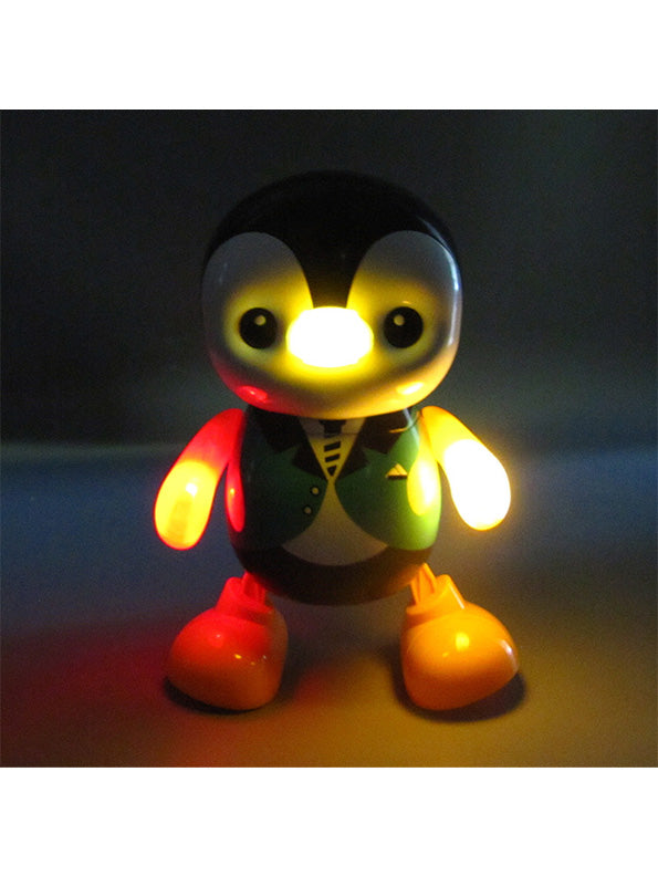 Dancing Penguin Toy For Kids Swinging With Light And Music