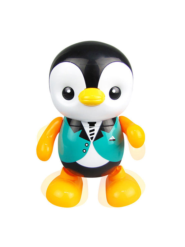 Dancing Penguin Toy For Kids Swinging With Light And Music