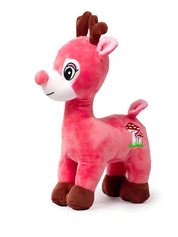 Deer Soft Toy For Kids - Pink (MS-M-4)