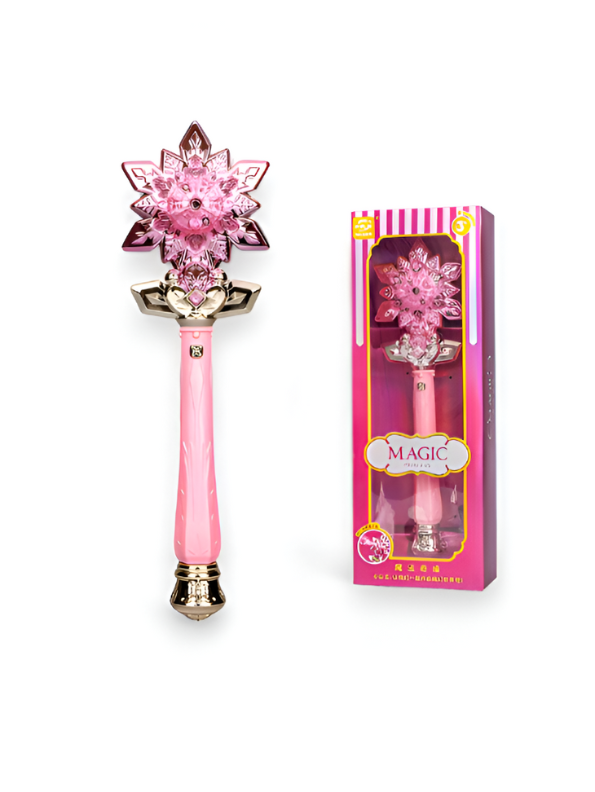 Diamond Magic Wand – Spray Outlet with LED Light & Music | Luxury Water Spray Wand - Pink NX15703.