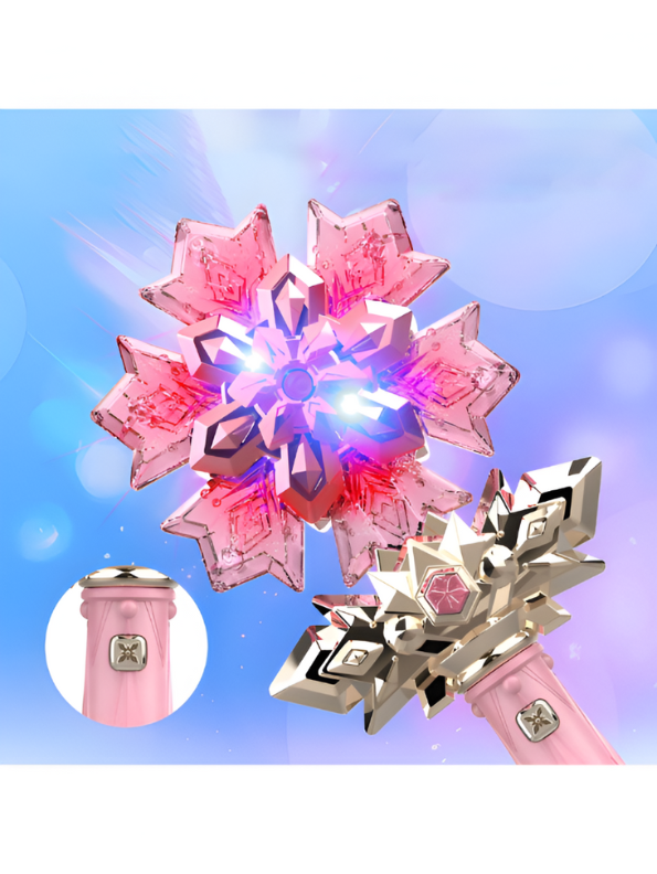 Diamond Magic Wand – Spray Outlet with LED Light & Music | Luxury Water Spray Wand - Pink NX15703.