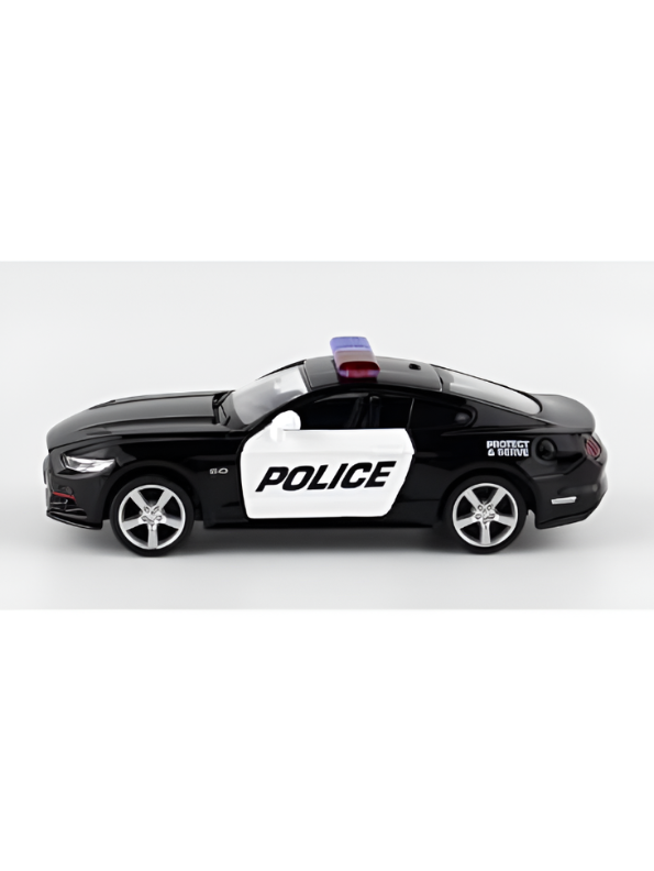 Die-Cast Bentley Continental GT Police Car Toy 1:32 Scale – Pull-Back Model Car with Openable Doors, Lights, and Siren Sounds TV1610
