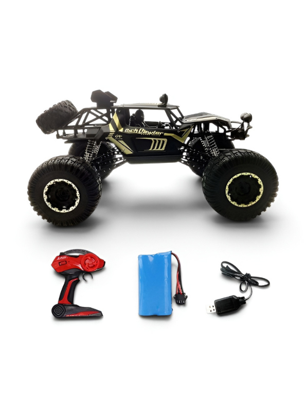 Die-Cast Metal RC Rock Crawler 1/8 Scale | 2.4GHz Off-Road Remote Control Monster Truck TV5373