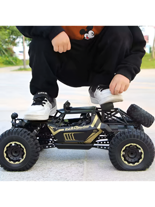 Die-Cast Metal RC Rock Crawler 1/8 Scale | 2.4GHz Off-Road Remote Control Monster Truck TV5373