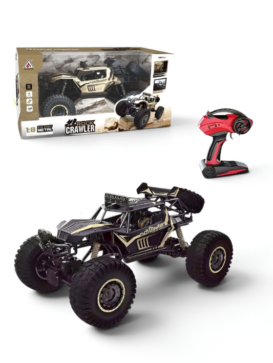 Die-Cast Metal RC Rock Crawler 1/8 Scale | 2.4GHz Off-Road Remote Control Monster Truck TV5373
