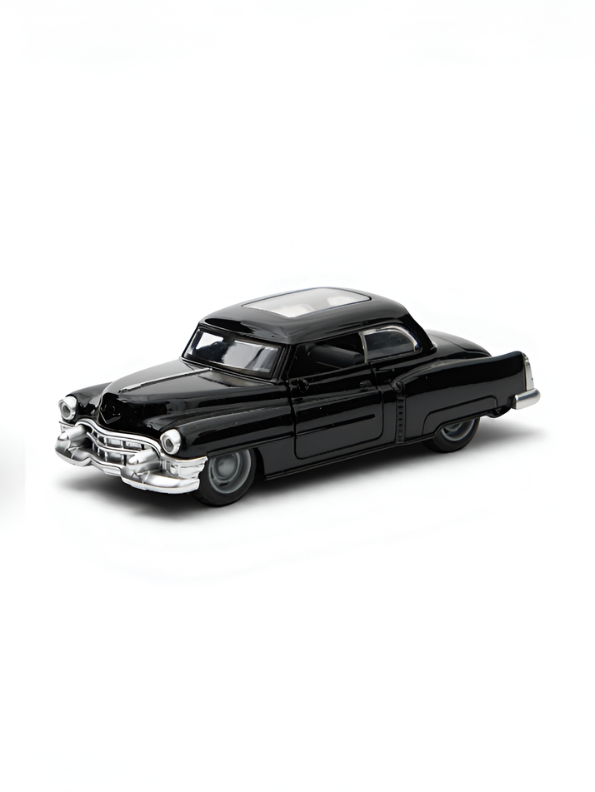 1953 Classic Vintage Coupe 1:36 Scale Die-Cast Model Car – Gloss Black Retro Collectible MD1623