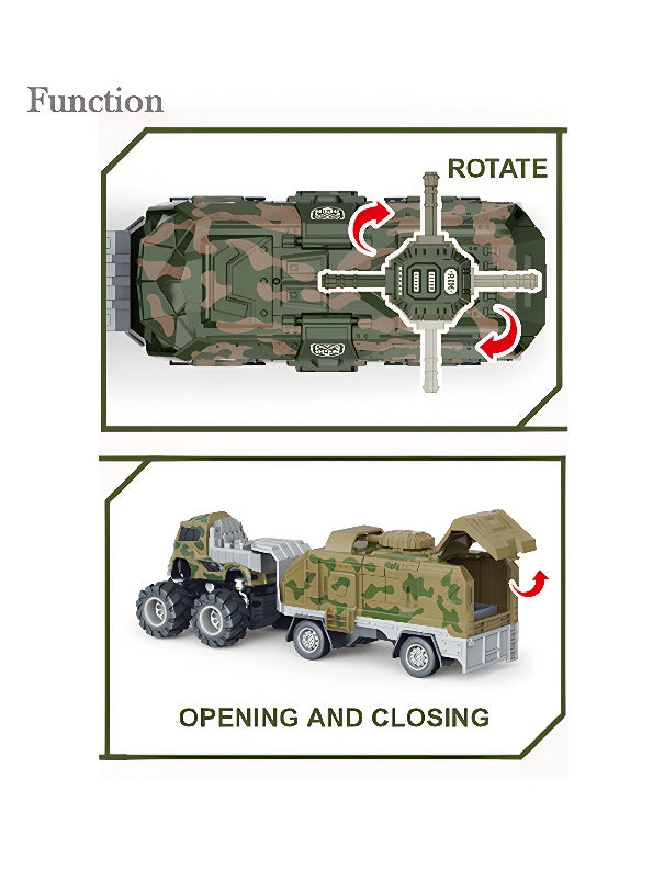 Diecast Military Model Car Toys Pack Of 2 (L-J-99)