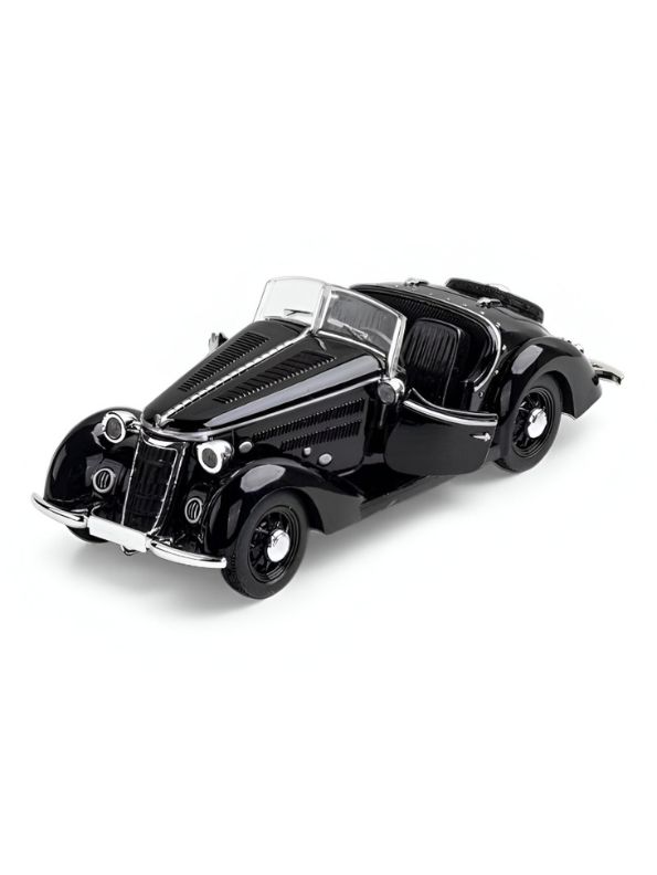 1936 Wanderer W25K Roadster Diecast Model 1:32 Scale – Vintage Audi Classic CRA Collectible Car TV2674
