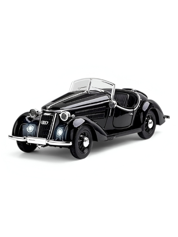 1936 Wanderer W25K Roadster Diecast Model 1:32 Scale – Vintage Audi Classic CRA Collectible Car TV2674