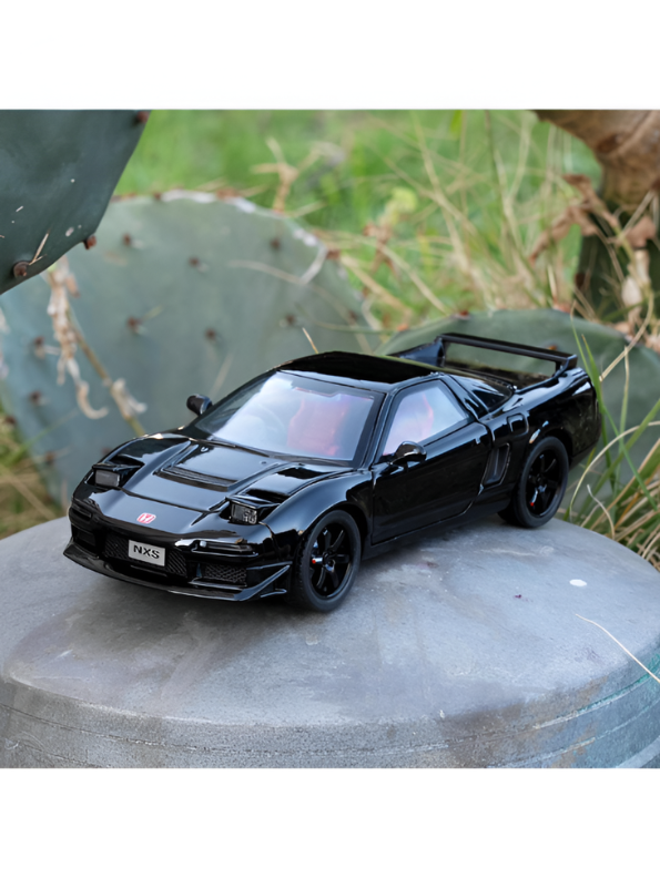 Honda NSX Diecast Model Car 1:32 Scale - JDM Supercar Toy, Collectible Vehicle with Opening Parts & Red Racing Seats TV6291 - Free Car Inside.