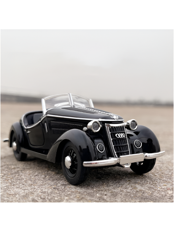 1936 Wanderer W25K Roadster Diecast Model 1:32 Scale – Vintage Audi Classic CRA Collectible Car TV2674