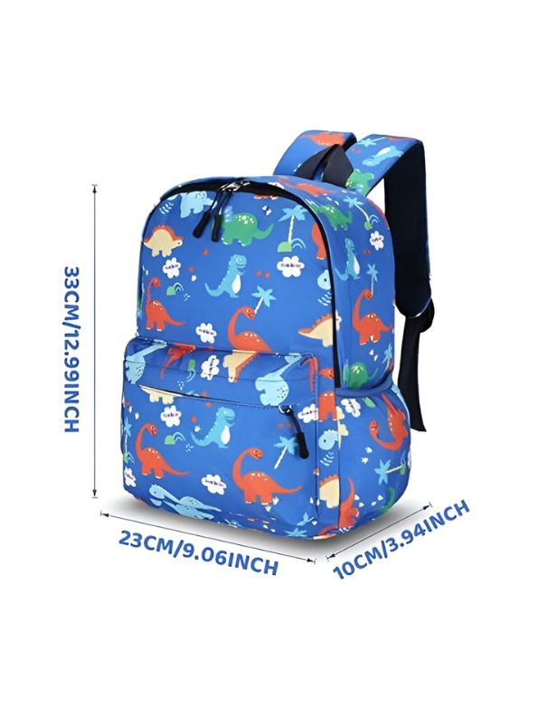 DinoTrek – Lightweight Dinosaur Backpack for Kids | Cute & Durable School Bag NOVGBT3959.