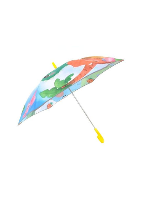 Dino Umbrella for Kids – 50cm Colorful Dinosaur Print Rain Umbrella | GFO Lightweight & Durable NOV9690.