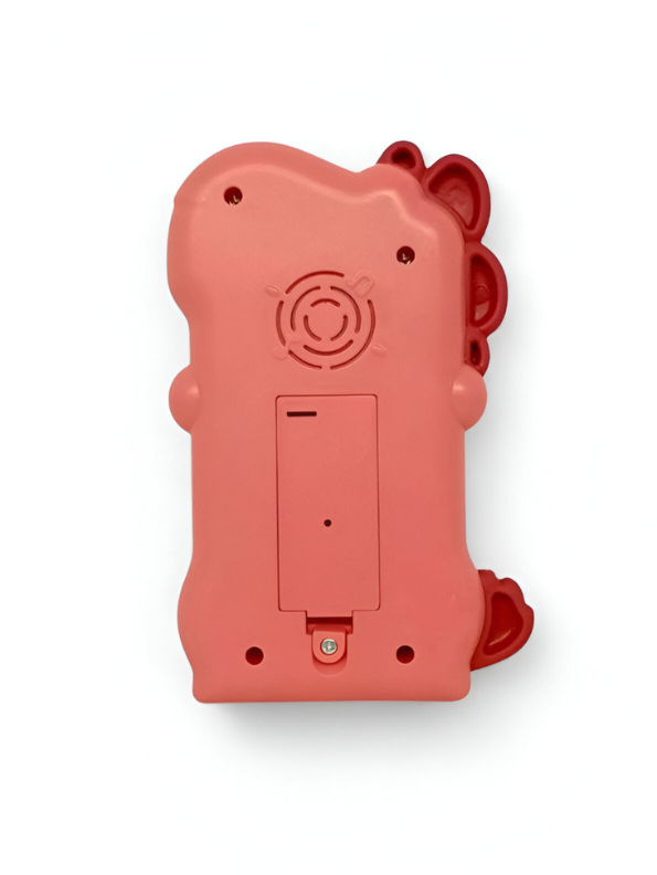 Dino - Interactive Dinosaur Toy Phone for Toddlers | Learning Music, Numbers & Animal Sounds Educational Smartphone Pink LMI15084.