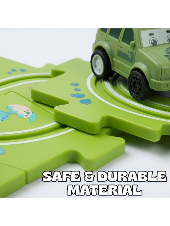 Dinosaur Adventure Puzzle Track Car Set with Electric Vehicle TV4705.