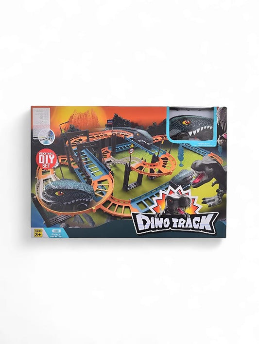 Dino Track Set With Sound And Light (MS-M-27) - Toyloft