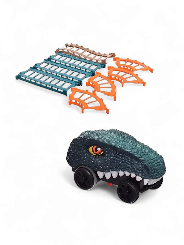 Dino Track Set With Sound And Light (MS-M-27)