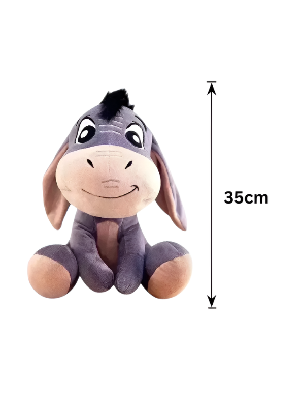 Disney Winnie the Pooh Eeyore Plush Toy – 35cm Super Soft Sitting Donkey ST11380.