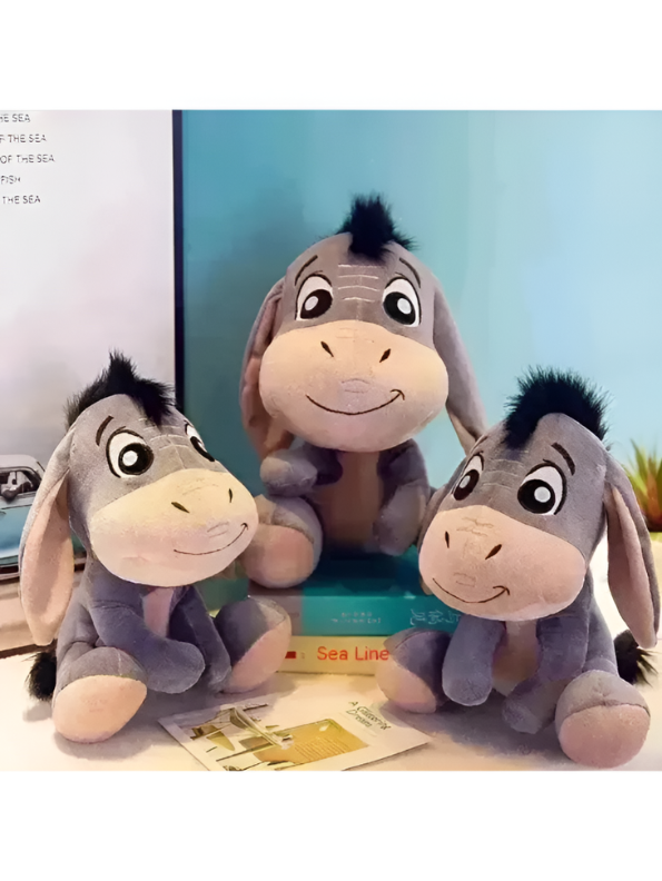 Disney Winnie the Pooh Eeyore Plush Toy – 35cm Super Soft Sitting Donkey ST11380.