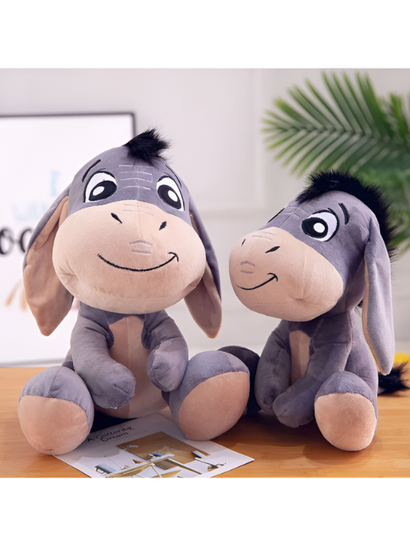Disney Winnie the Pooh Eeyore Plush Toy – 35cm Super Soft Sitting Donkey ST11380.