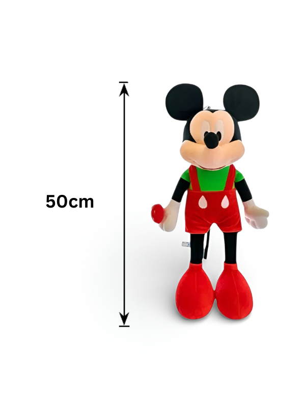 Disney Mickey Mouse Plush Toy with Strawberry 50cm Soft Stuffed Teddy ST15986.