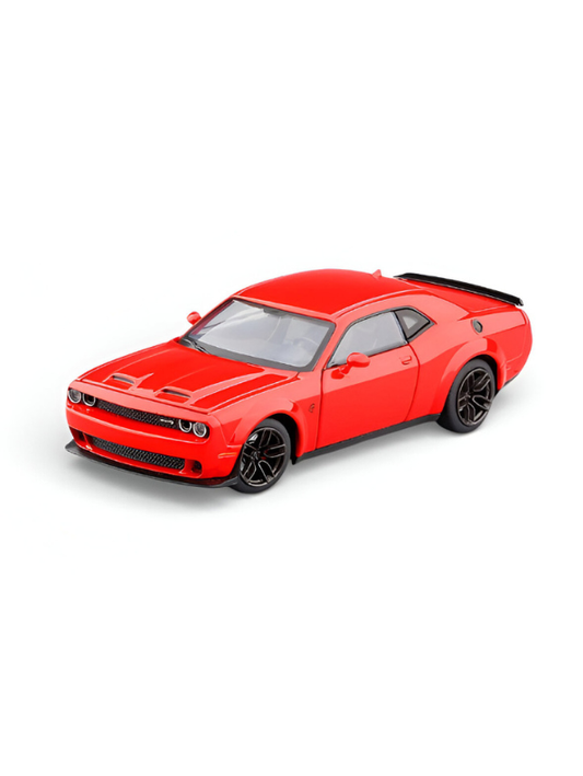 Dodge Challenger SRT Hellcat Redeye 1:32 Scale Diecast Model Car – Detailed Collectible Replica Red LMI15646.