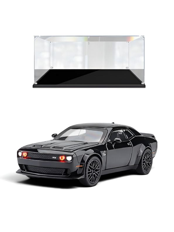 Dodge Challenger SRT Hellcat Widebody 1:32 Scale Alloy Model Car with Acrylic Display Box MD29