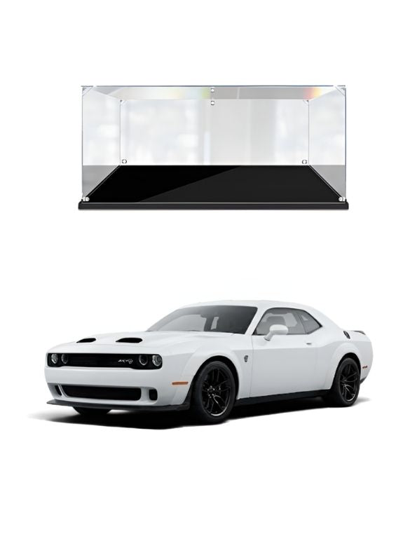Dodge Challenger SRT Hellcat Widebody 1:32 Scale Alloy Model Car with Acrylic Display Box MD29