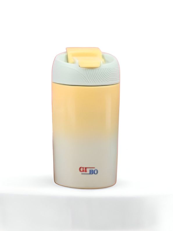 Double Shaded 2-in-1 Water Bottle 370ml – Stylish & Compact for Office Workers NOV3295.