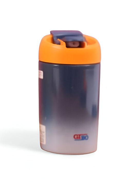 Blue - Double Shaded 2-in-1 Water Bottle 370ml – Stylish & Compact for Office Workers NOV3295.