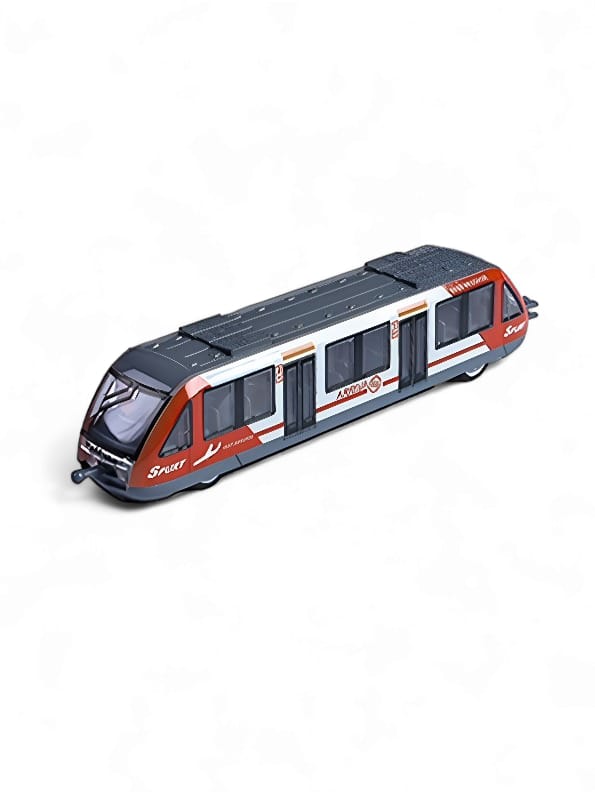 Double Train Bus Vehicle For Kids - Red (L-J-31)