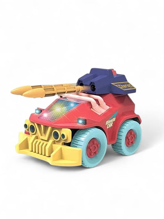 Red Dragon Missile Car Toy For Kids - Action-Packed & Fun | MS-O-24 - Toyloft