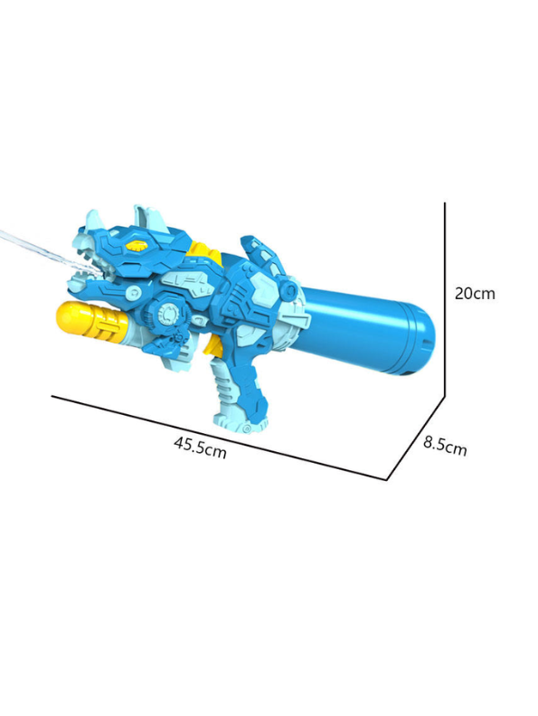 DragonSplash – Dragon Head Water Gun Toy | Colorful Holi Pichkari Blue LMI11831.