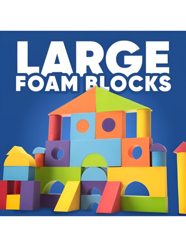 Dream Castle 27-Piece Wooden Blocks – Educational Stacking Toy for Toddlers (Ages 3+) MD659
