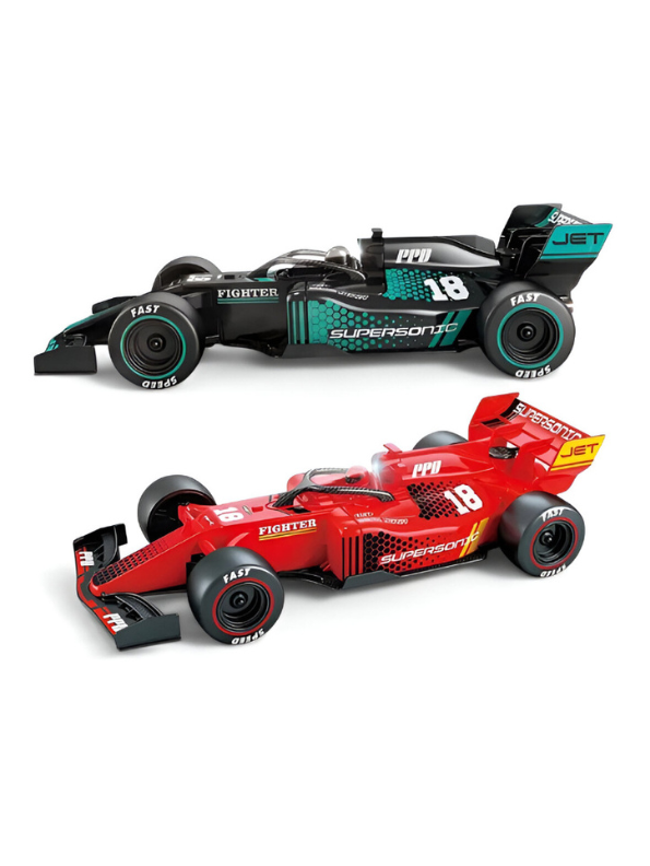 Drift Go – High-Speed RC F1 Racing Car with Spray Function, LED Lights & Rechargeable Battery - Red | LMI11212.