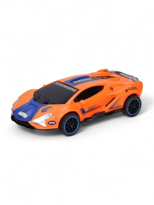 Orange - DriftRacer – Pull-Back Drift Sports Car Toy for Kids | High-Speed Action Vehicle with Sleek Design LMI12909.