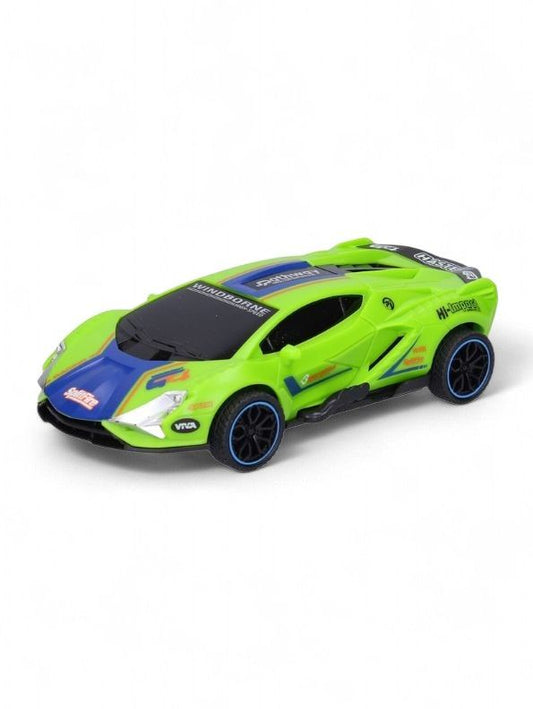 Green - DriftRacer – Pull-Back Drift Sports Car Toy for Kids | High-Speed Action Vehicle with Sleek Design LMI12909.