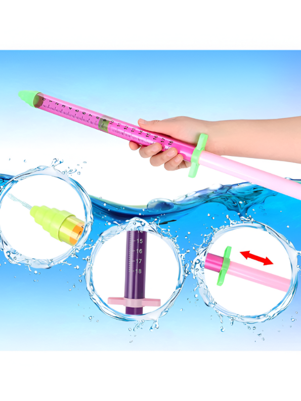 Kids Water Gun Toy – BPA-Free Plastic Water Gun for Babies & Toddlers, Easy-Grip Design, Safe & Lightweight Summer Outdoor Water Toy LMI16114