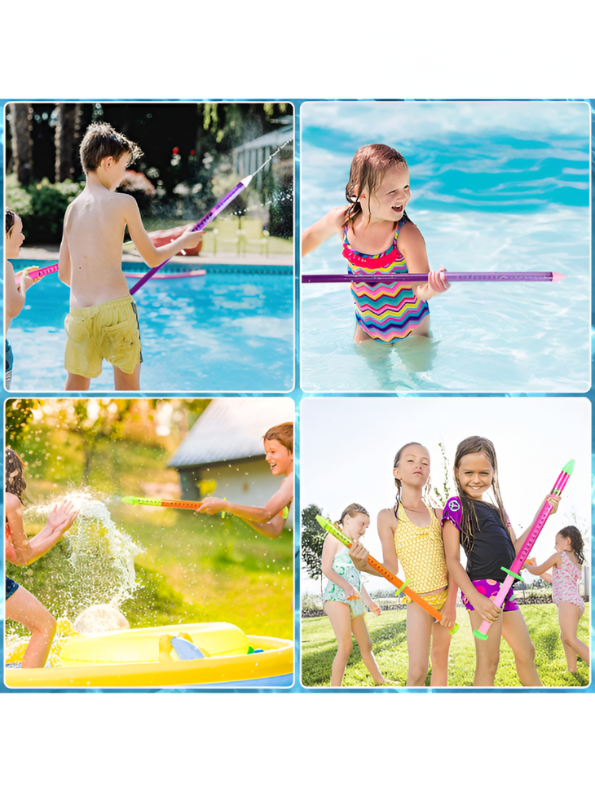 Kids Water Gun Toy – BPA-Free Plastic Water Gun for Babies & Toddlers, Easy-Grip Design, Safe & Lightweight Summer Outdoor Water Toy LMI16114