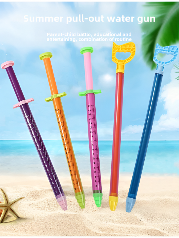 Kids Water Gun Toy – BPA-Free Plastic Water Gun for Babies & Toddlers, Easy-Grip Design, Safe & Lightweight Summer Outdoor Water Toy LMI16114