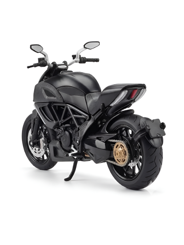 Ducati Metal Diecast Bike – Premium Metal Model Miniature Black TV3270.