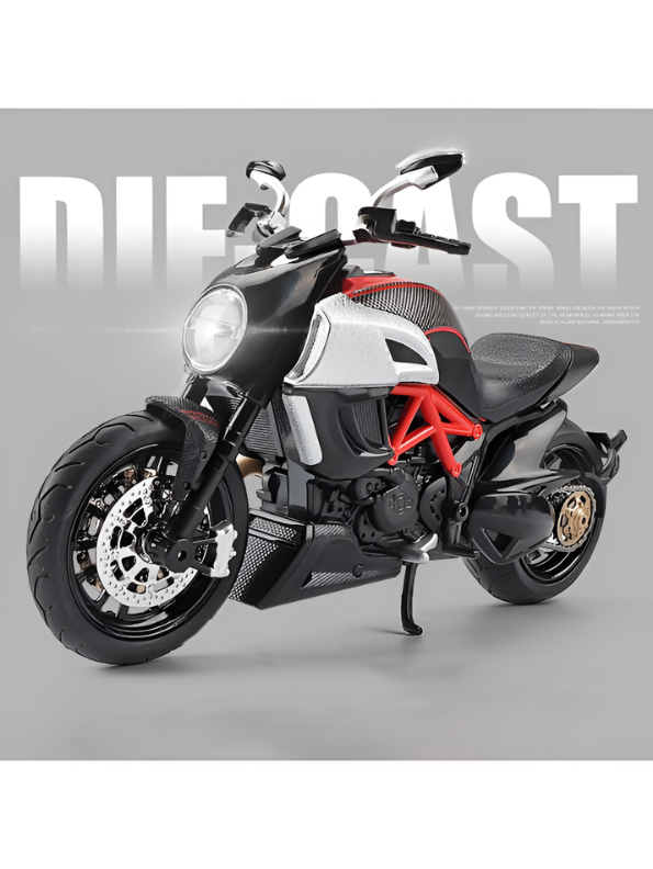 Ducati Metal Diecast Bike – Premium Metal Model Miniature Red TV3270.