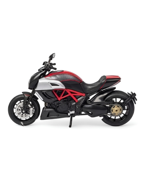 Ducati Metal Diecast Bike – Premium Metal Model Miniature Red TV3270.