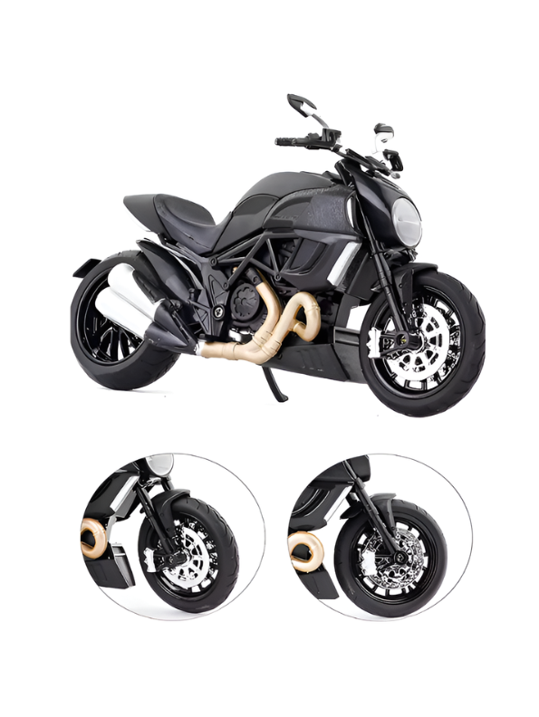 Ducati Metal Diecast Bike – Premium Metal Model Miniature Red TV3270.