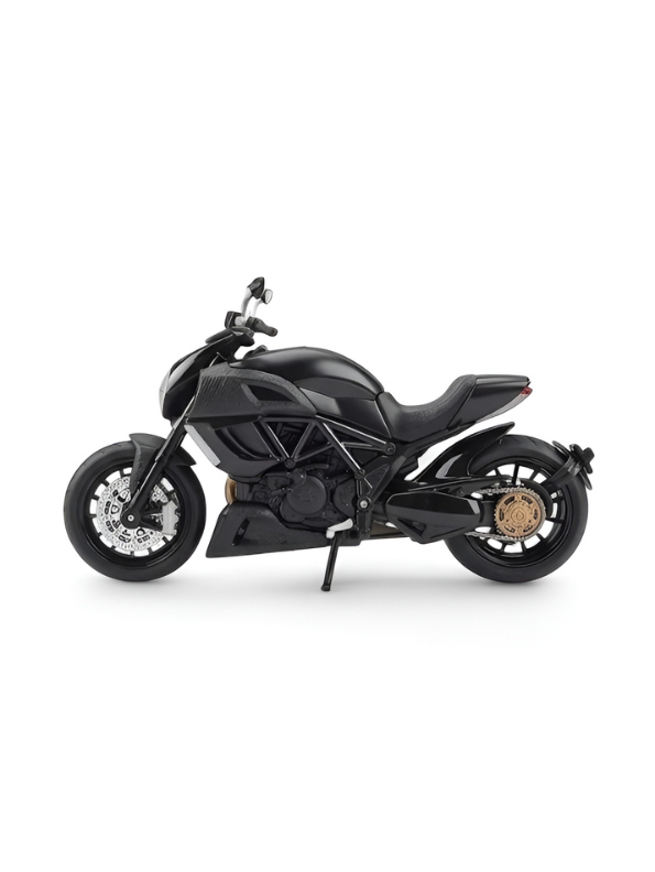 Ducati Metal Diecast Bike – Premium Metal Model Miniature Black TV3270.