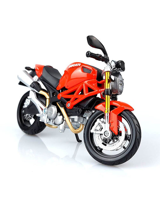 Ducati Motorcycle Mini Metal Model Diecast Bike - Red (T-M-17)