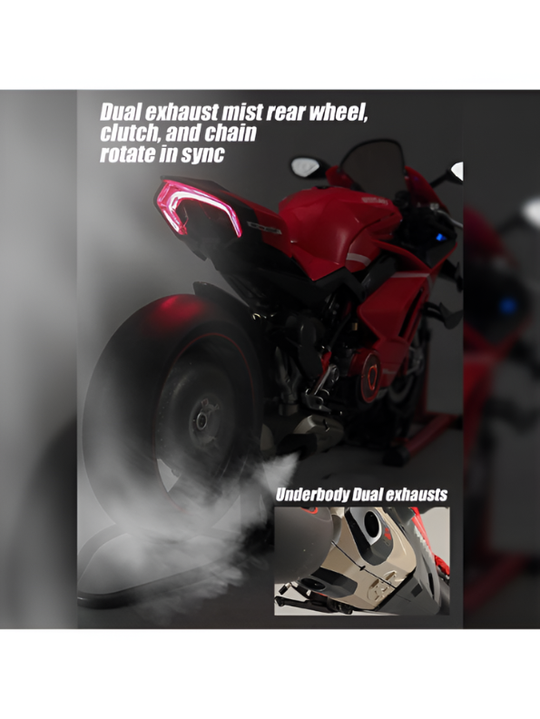 Ducati Panigale V4 Diecast Bike Model – 1:7 Scale Premium Motorcycle Collectible Toy MD587.