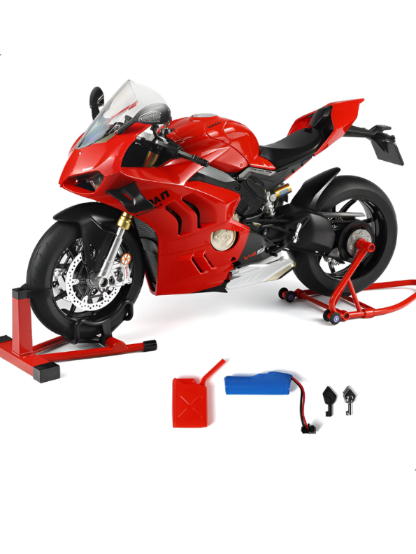 Ducati Panigale V4 Diecast Bike Model – 1:7 Scale Premium Motorcycle Collectible Toy MD587.