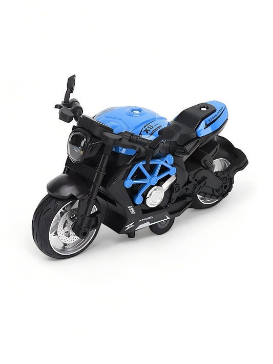 Ducati Replica Miniature Model Metal Diecast Bike - Blue (S)