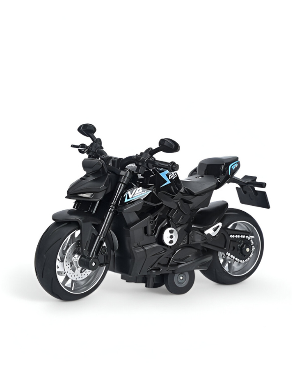 Ducati Streetfighter V4 Diecast Model 1:8 Scale – Pull-Back Alloy Bike with Lights & Sound Grey LMI15143.